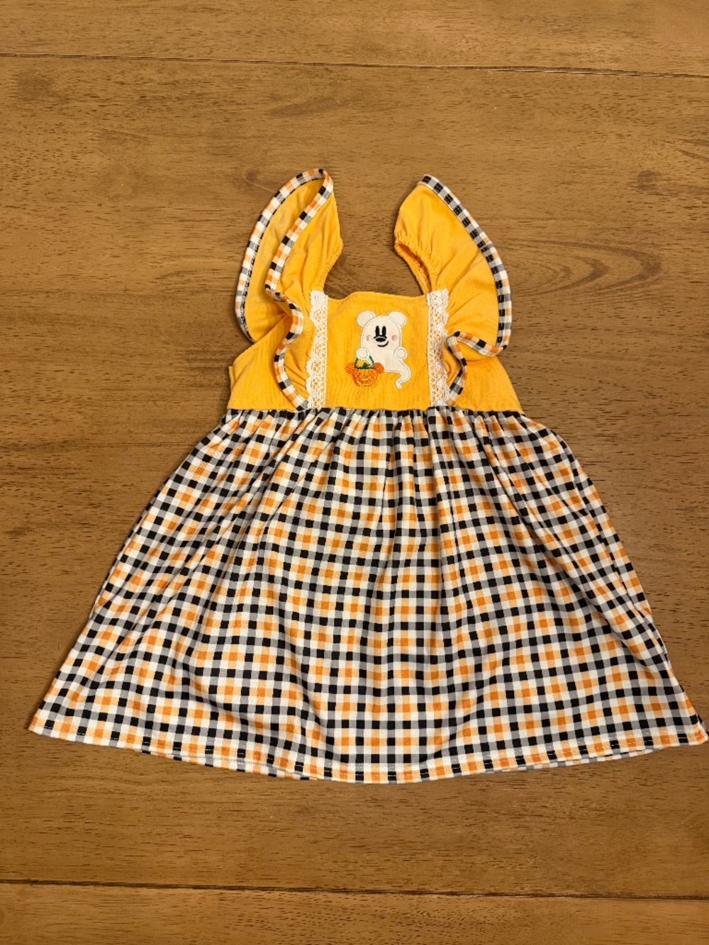 Disney Halloween Mickey Mouse Ghost Dress Toddler